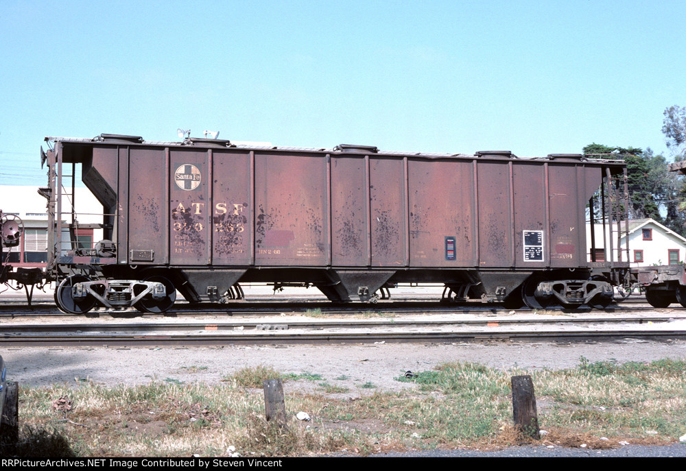 Santa Fe covered hopper ATSF #300263